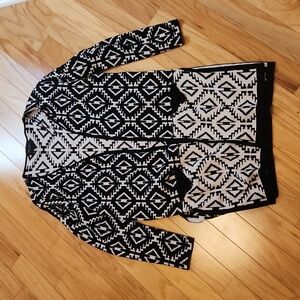 Romeo and juliet couture geometric cardigan M